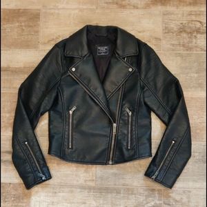 Abercrombie & Fitch Faux Leather Jacket